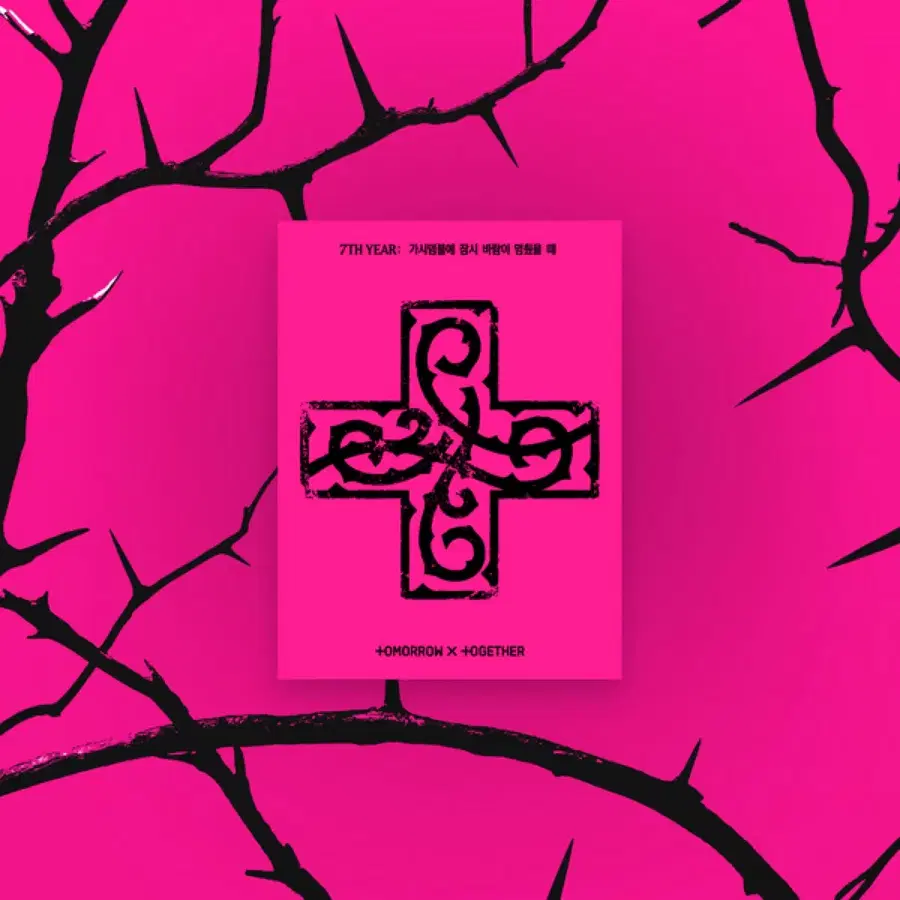 TOMORROW X TOGETHER (투모로우바이투게더) 7TH YEAR: 가시덤불에 잠시 바람이 멈췄을 때 (PPULBATU Ver.) (Weverse Albums ver.)