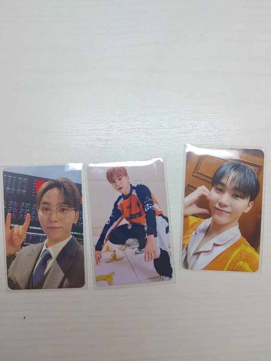 부석순 세븐틴 부승관 포토카드 3종 일괄