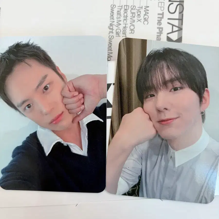 몬스타엑스 민혁기현 헬로라이브 포카 판매합니다