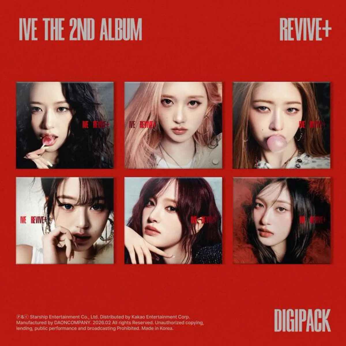 IVE (아이브) THE 2ND ALBUM [REVIVE+] (Digipack Ver.)