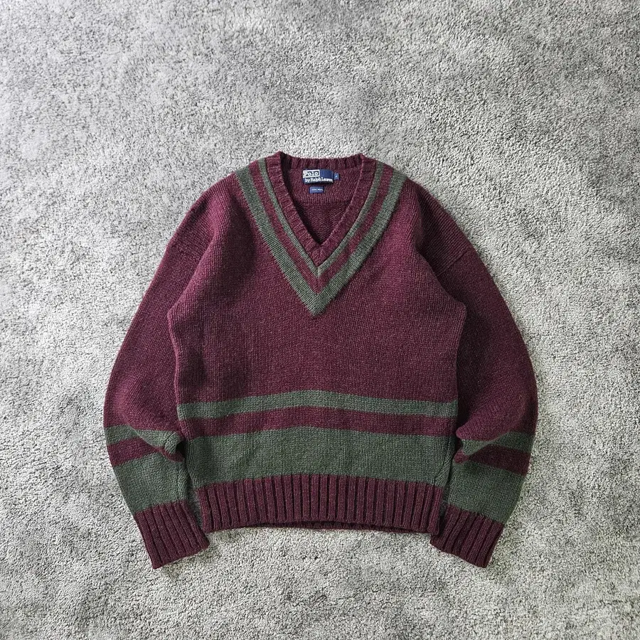 Polo Ralph Lauren V넥 니트 스웨터