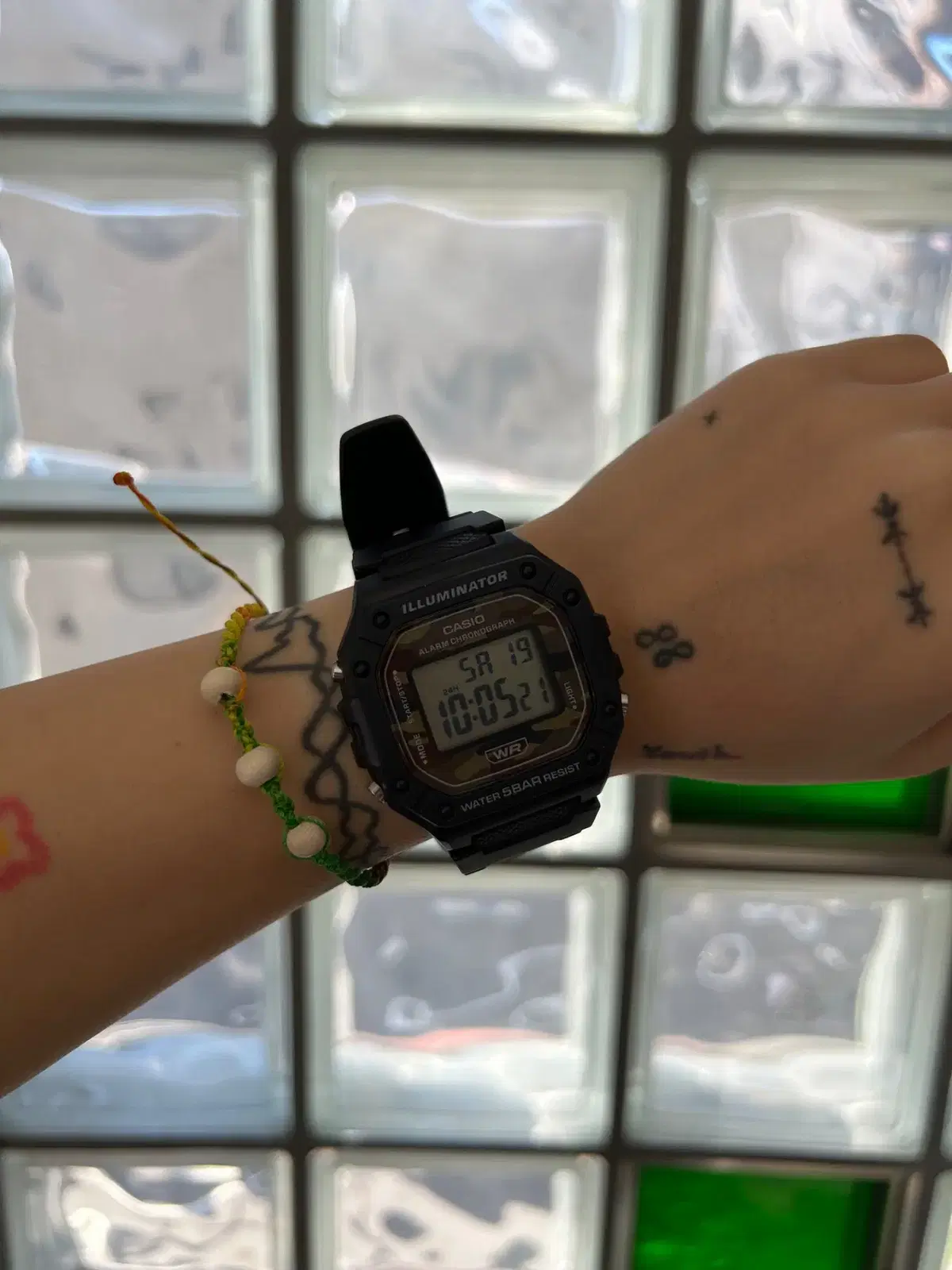 Casio 카시오 W-218H-5BJF watch