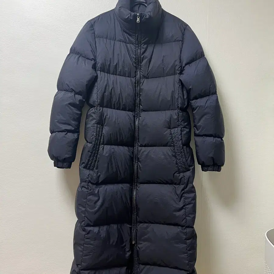 클럽모나코 거위털 롱패딩 블랙 85