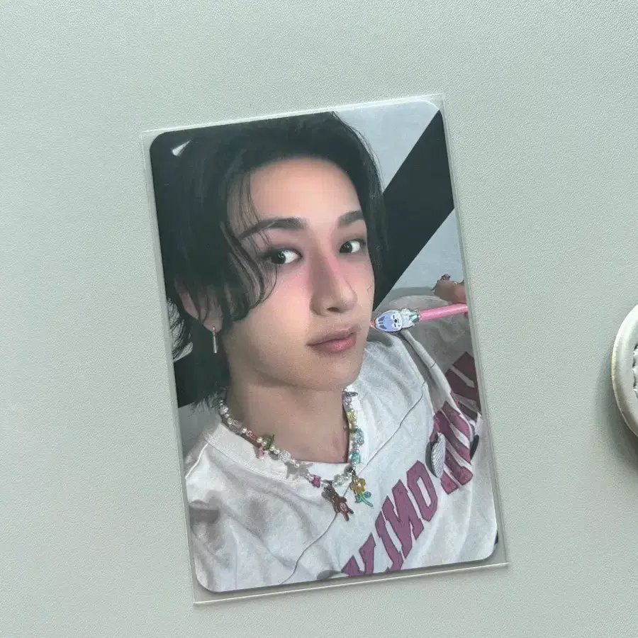 스키즈 방찬 도미네이트 자켓 특전 포카