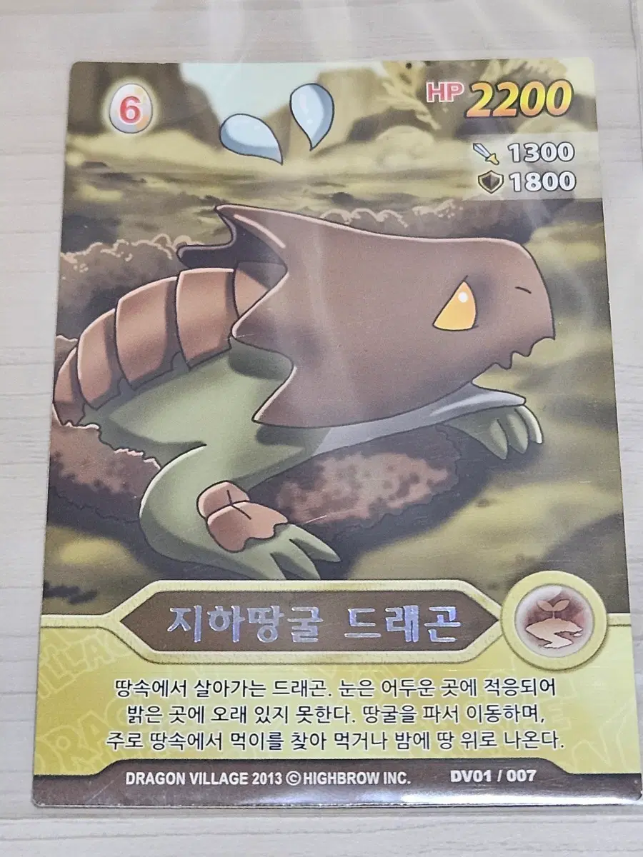 [득템] 드래곤 빌리지 카드 지하땅굴 드래곤