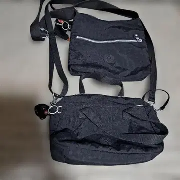 Kipling 숄더백 블랙 2세트