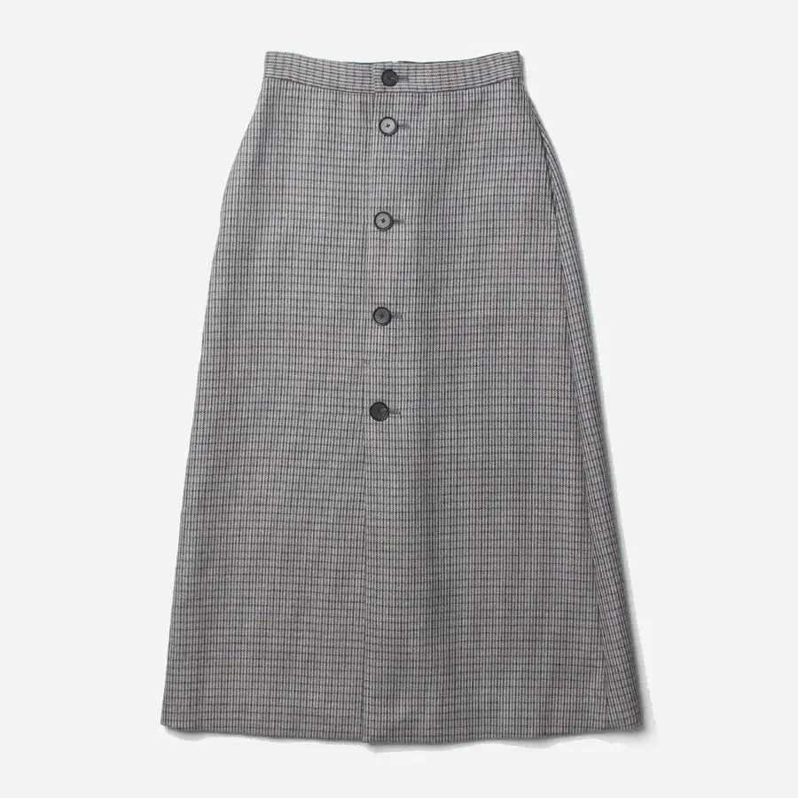 오라리 더블페이스 체크 스커트 [AURALEE]