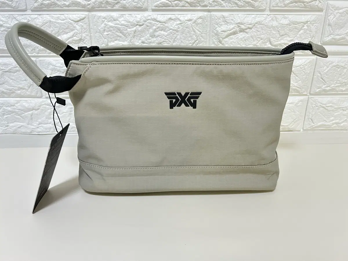 PXG 골프 파우치 백 청베이지