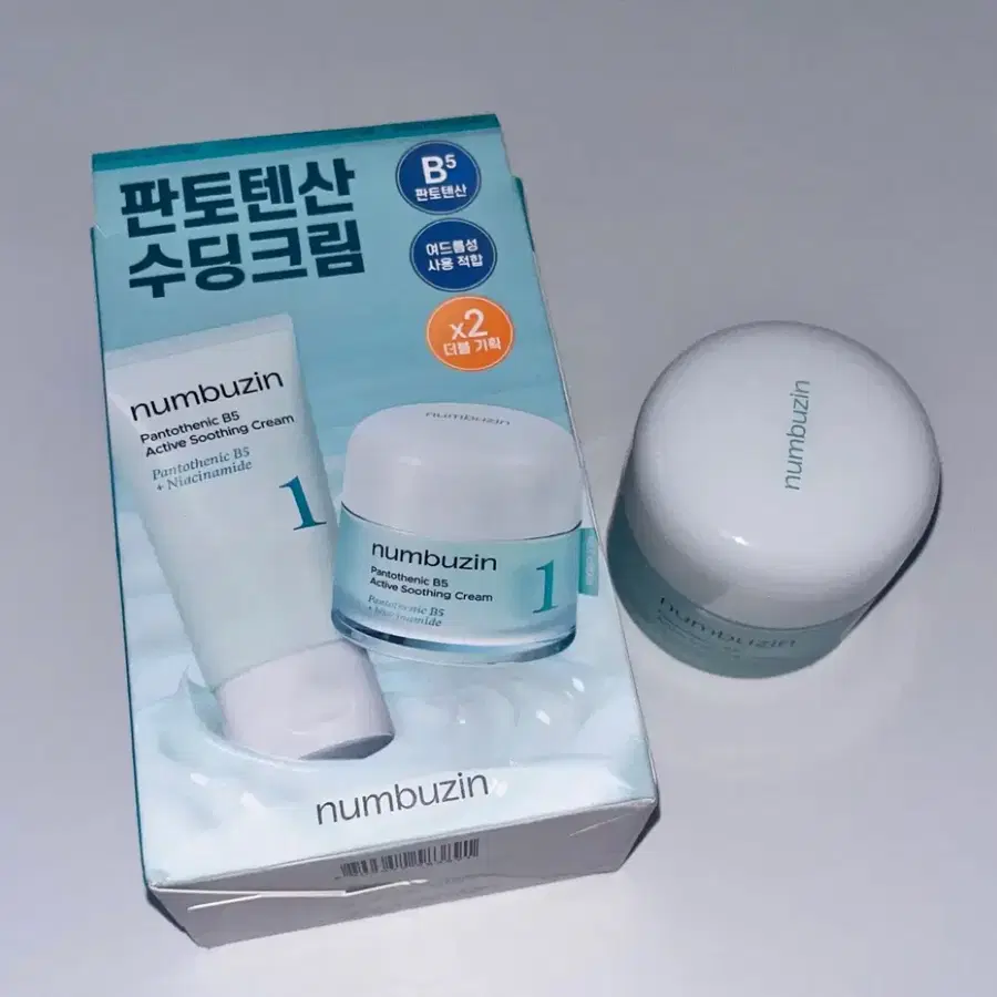 넘버즈인 판토텐산 수딩크림 1번 80ml