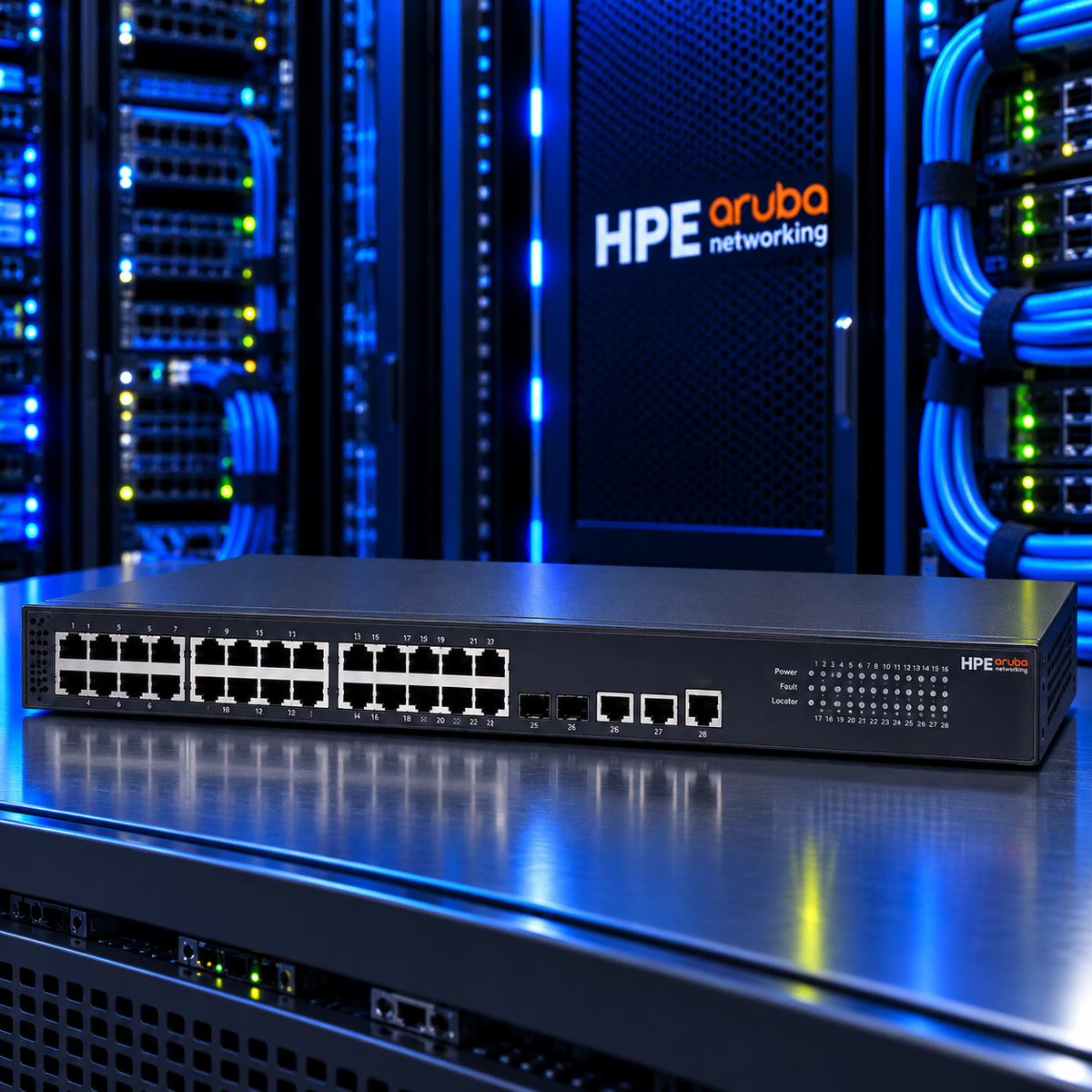 [국내재고]HPE 아루바 플렉스네트워크 JG938A 5130-24G-2SFP+-2XGT EI L3 스위치 허브