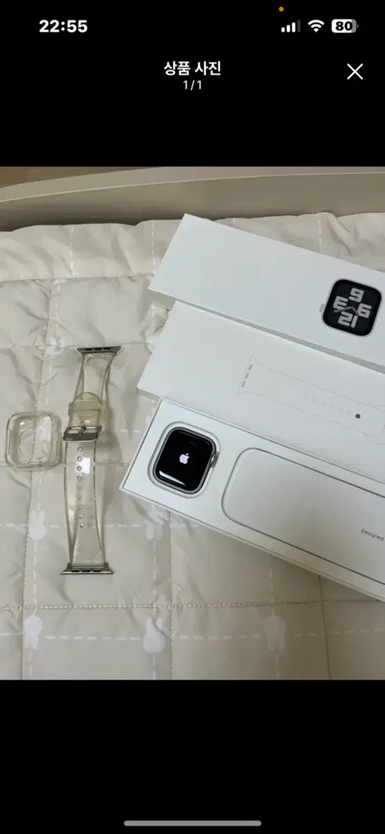 애플워치 SE 40mm 실버