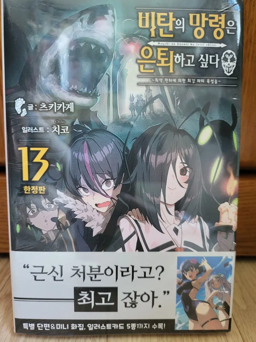 비탄의 망령은 은퇴하고 싶다 13권 한정판