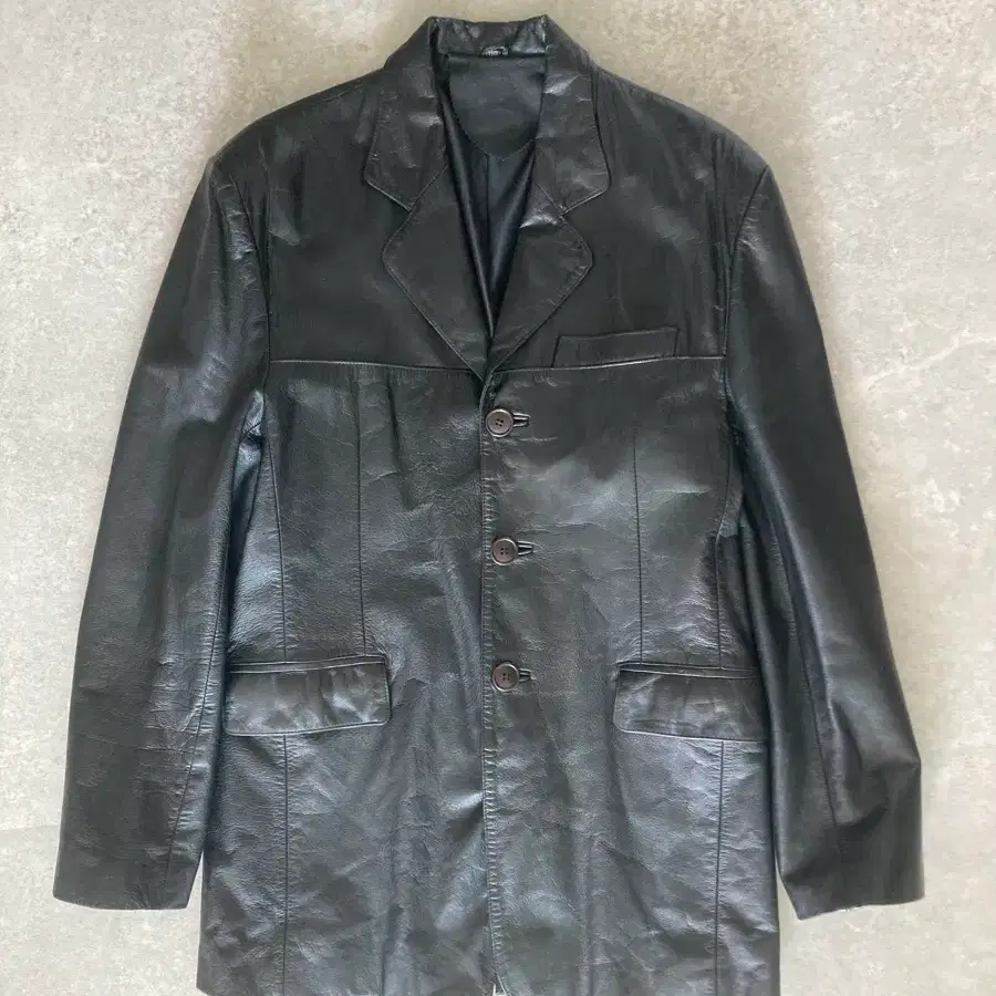 레더자켓 소가죽 블랙 자켓 MADE IN KOREA