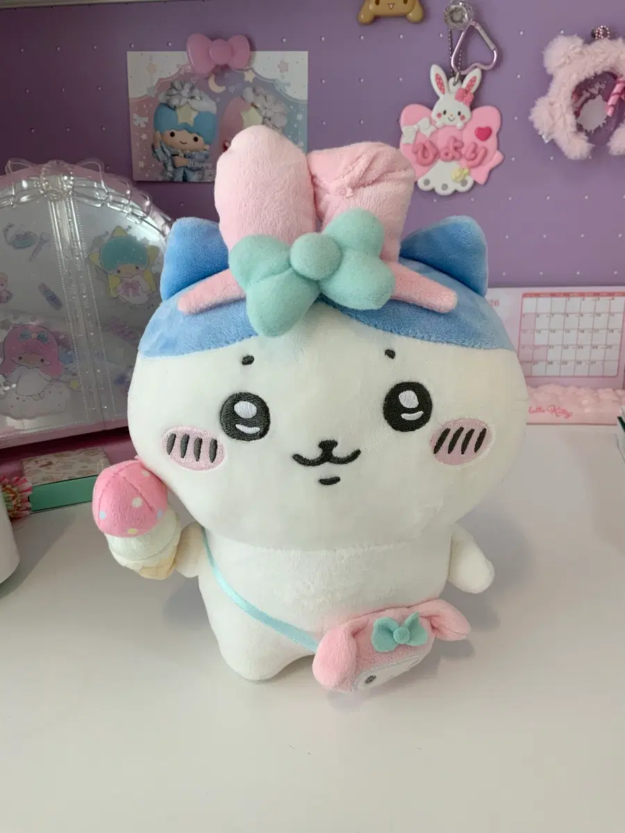 치이카와 먼작귀 하치와레 산리오 콜라보 인형