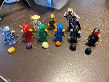 LEGO 닌자고 미니 피규어 9체 세트