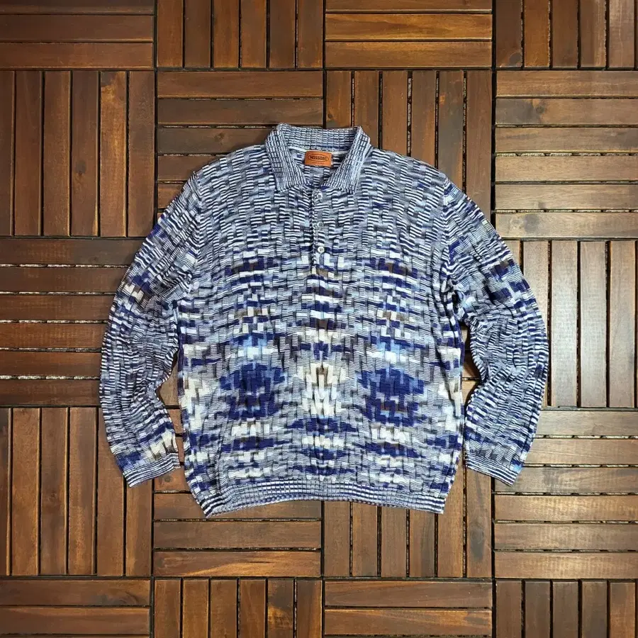 미쏘니(Missoni) 빈티지 니트 스웨터 (XL) made in italy