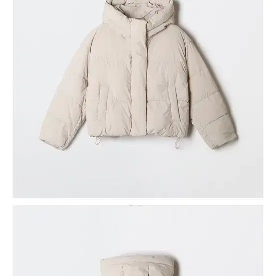 스파오 여성 후드 푸퍼