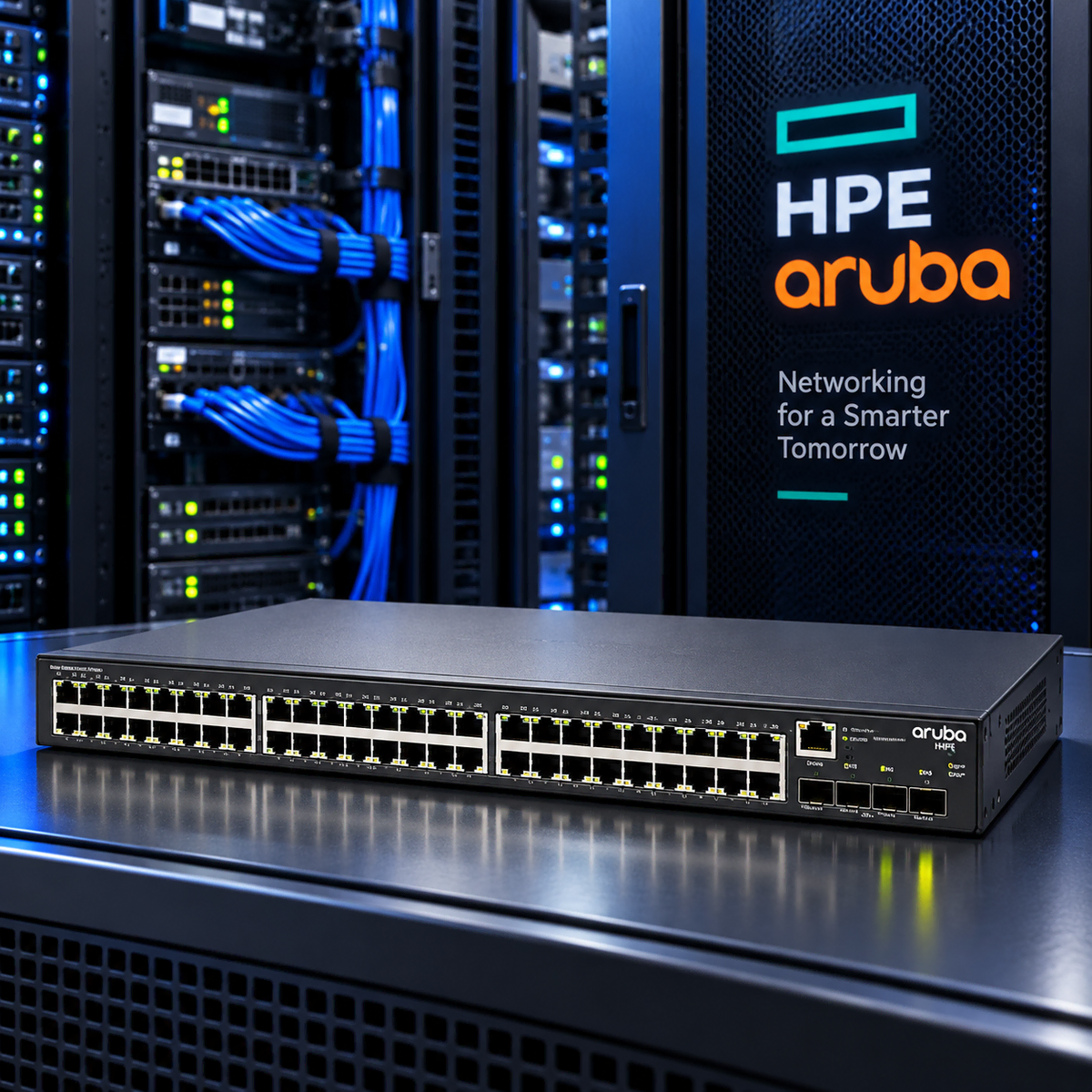 [국내재고]HPE 아루바 JG934A 48포트 기가비트 L3 관리형 스위치 4포트 10G SFP+