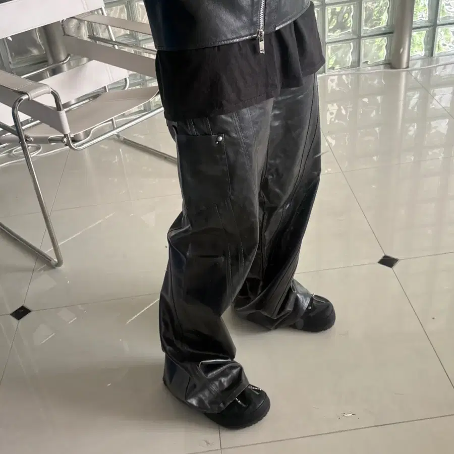 VIE DIT 비에딧 2way haku denim pants