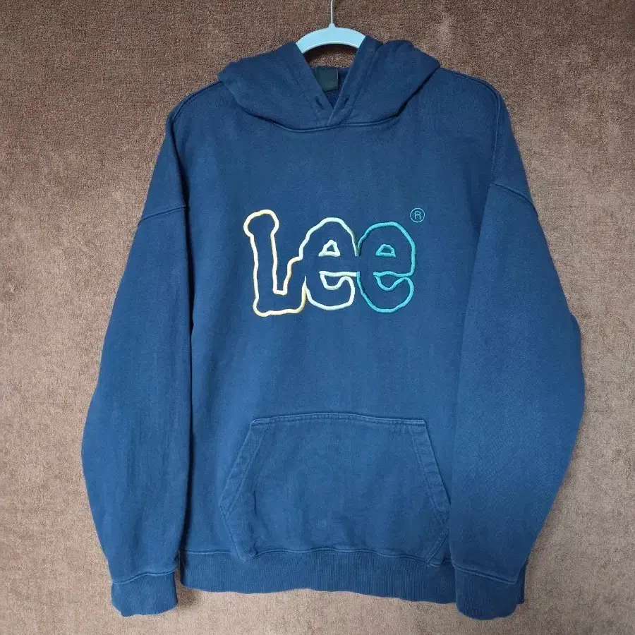 Lee 멀티컬러 트위치로고 후드티 L(100~105)