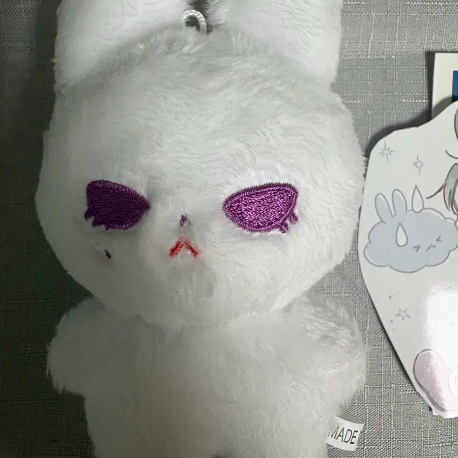 데못죽 김래빈 속성 동물 인형 + 엽서, 포카