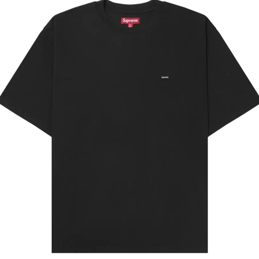 슈프림 스몰 박스 티셔츠 블랙 FW23