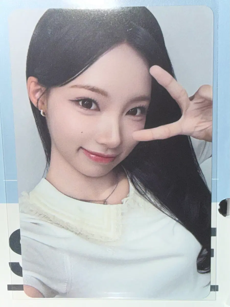 리센느 팝업 원이 5만원 구매 포카 포토카드