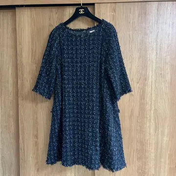 DRESSTERIOR 드레 스테리아 네이비 튜닉 원피스
