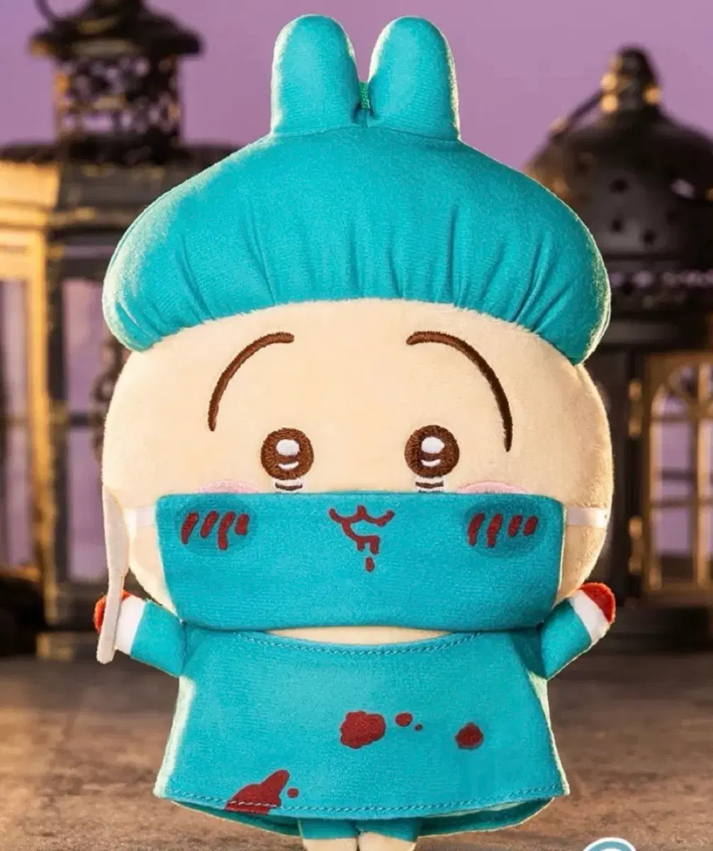 치이카와 할로윈 공식인형 퍼레이드 가마구치 동전지갑 우사기 정품