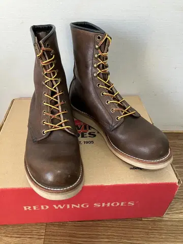 REDWING 레드윙 2941 레이스업 부츠 브라운 7D