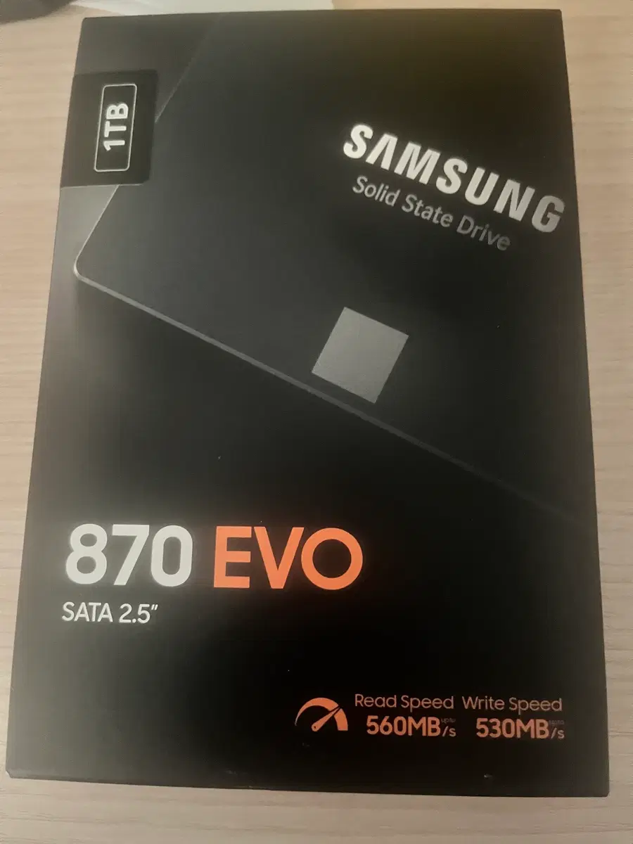 삼성 870 EVO SSD 1TB 미개봉 판매
