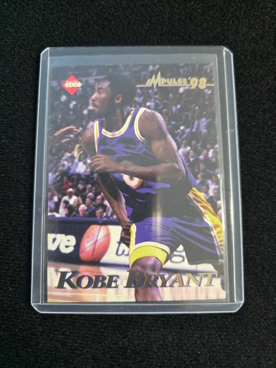 1998 IMPULSE COLLECTORS EDGE KOBE BRYANT GOLD CHECK LIST #41