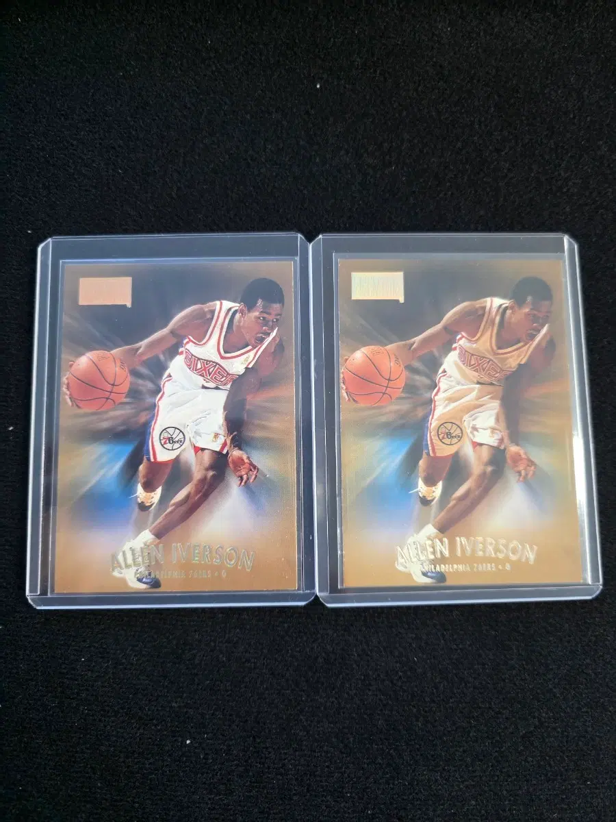 1997-98 Skybox Premium - Allen Iverson #100 Reebok Gold