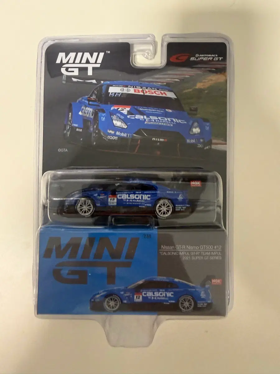 미니지티  칼소닉 닛산 GT-R 니스모 GT500 #12 슈퍼 GT