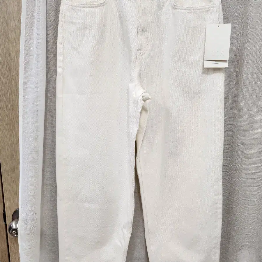 (새상품) COS 여성 데님 팬츠 화이트 29