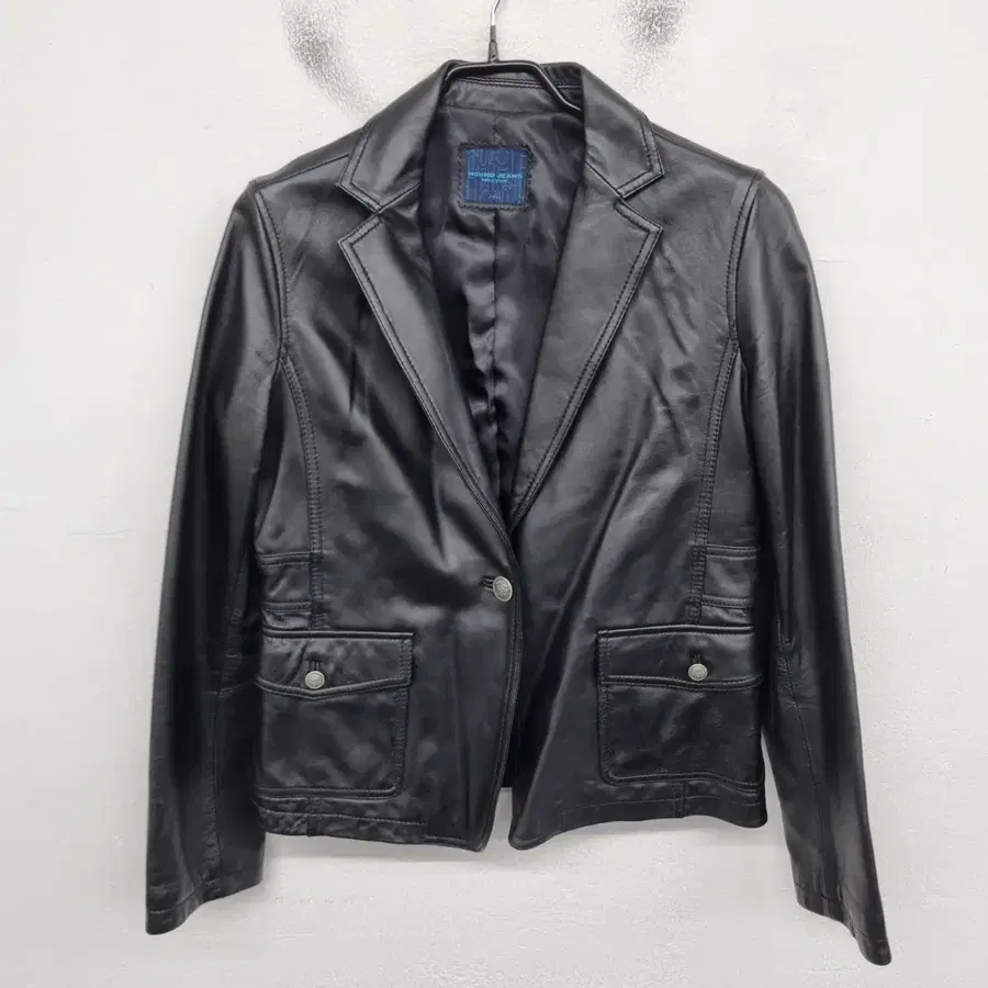 [여성66 size] HOUND JEANS 가죽 자켓 (양가죽)