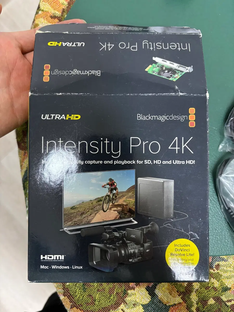 Blackmagicdesign Intensity Pro 4K 캡처 카드 팝니다