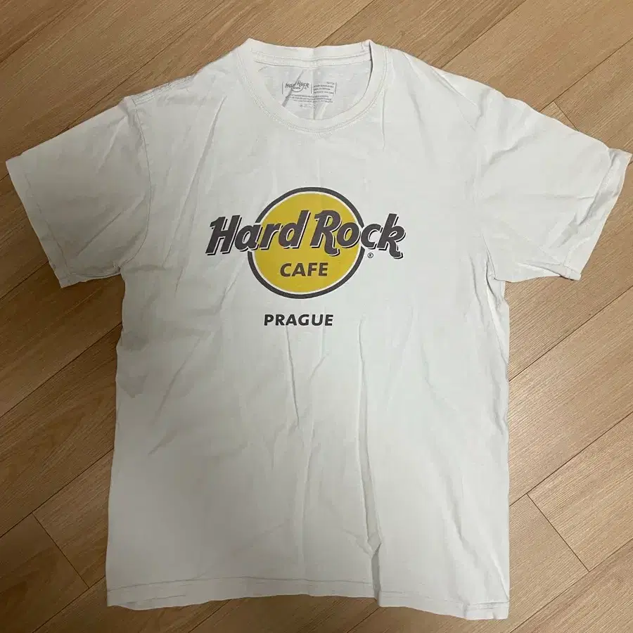 Hard Rock Cafe Prague그래픽 튜블라 티셔츠