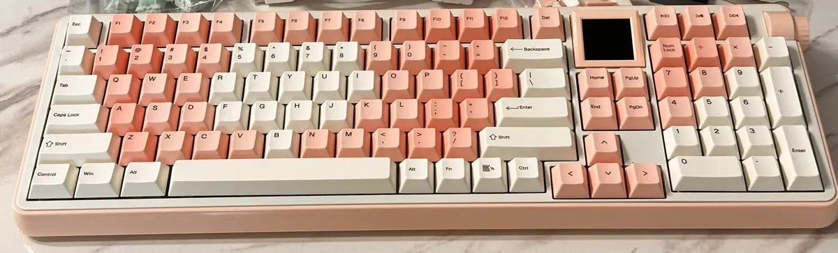 에포메이커 RT100 Pro 핑크 무선 기계식 키보드