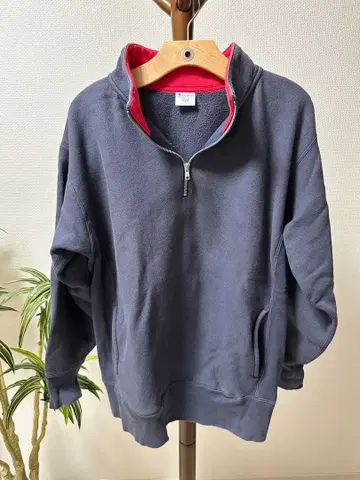 Champion 리버스 위브 하프 지퍼 L