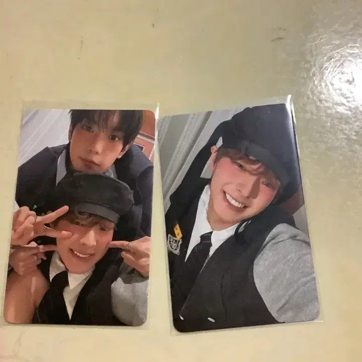 플레어유 앨범 최립우 강우진 포토카드