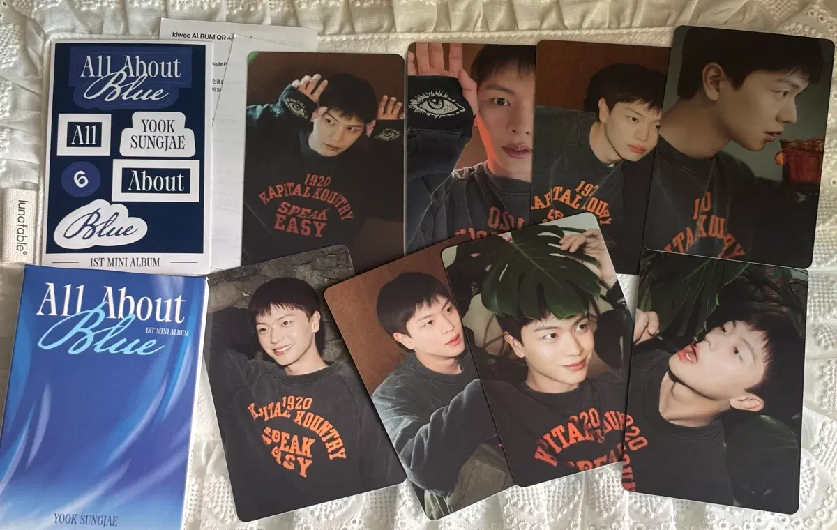 육성재 All about blue 키위 앨범