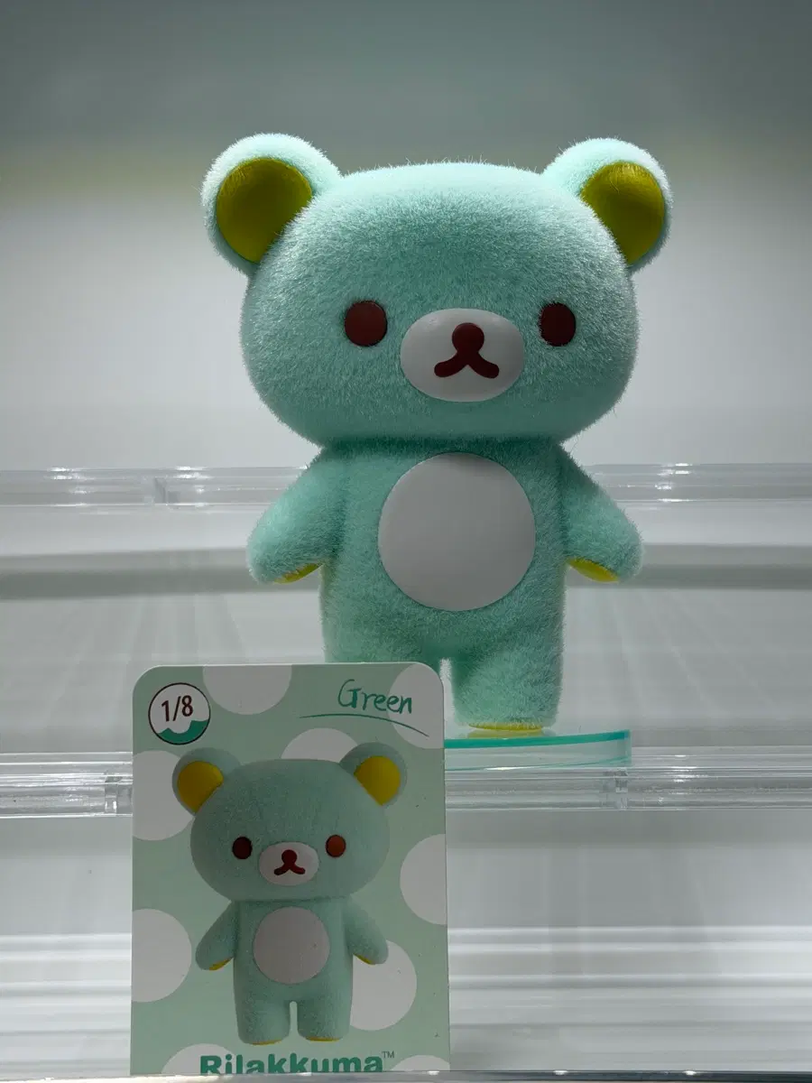 리락쿠마 샤베트 피규어 민트