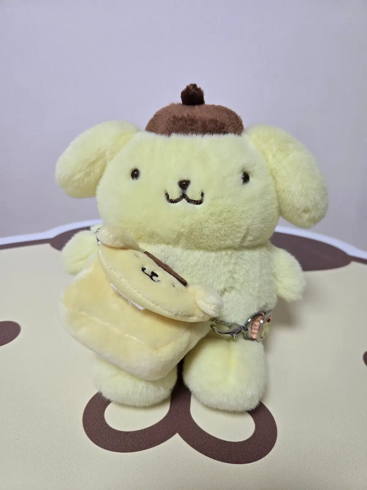 폼폼푸린 기본 인형 + 크로스백 소품 포함