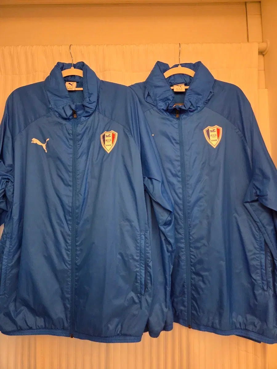 수원삼성 25시즌 바람막이 XL, 2XL 판매합니다.