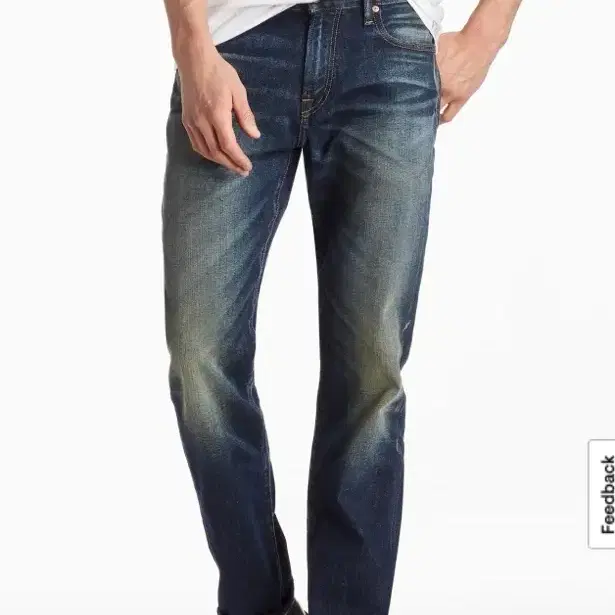 럭키 브랜드 MCKINNEY 221 original straight데님 청바지 W33 / L32