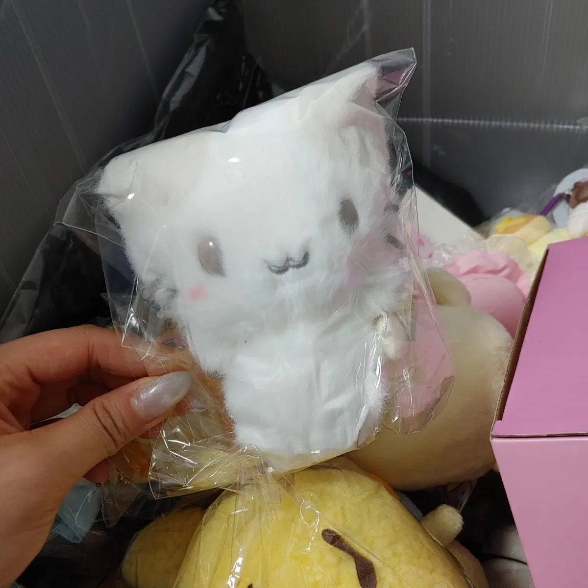 정품 산리오 마슈마로 인형