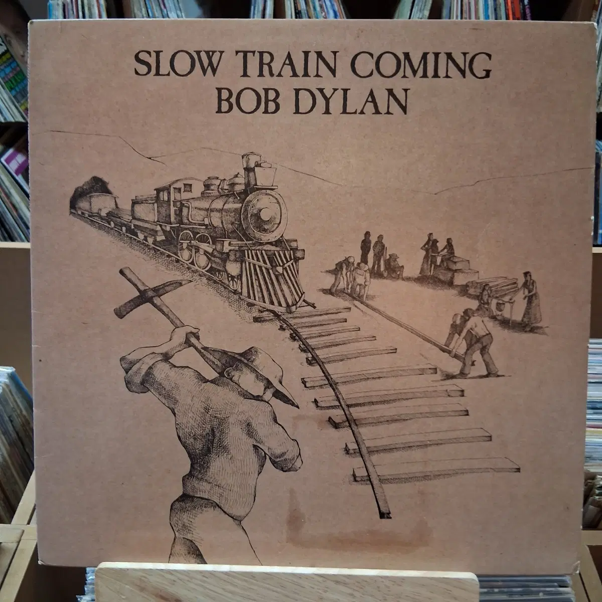 미국 오리지널 밥 딜런 Slow Train Coming LP 할인