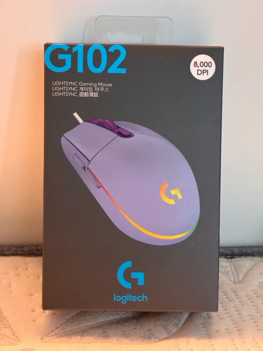 로지텍 G102 게이밍 마우스