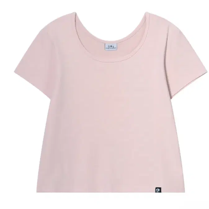 earthjigu 어스지구 2WAYS TIE BACK TEE (LIGHT-PINK)
